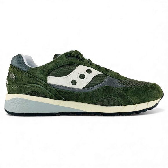 Saucony Shadow 6000 Green Grey Men's Shoes Casual Athletic Sneakers S70441-45 - Picture 2 of 11